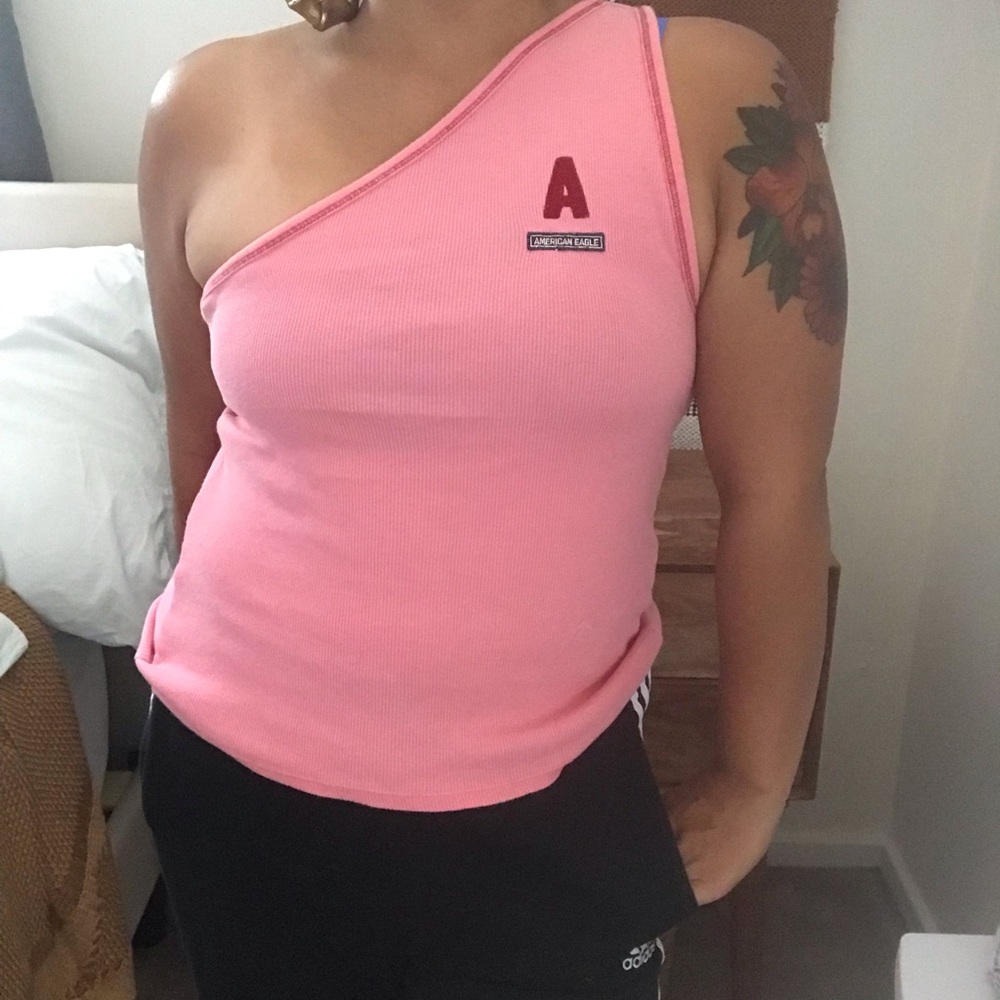 American Eagle one Shoulder tank top